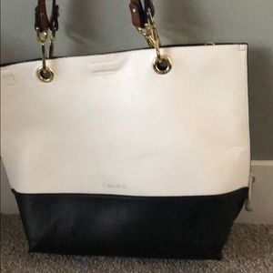 Calvin Klein leather purse